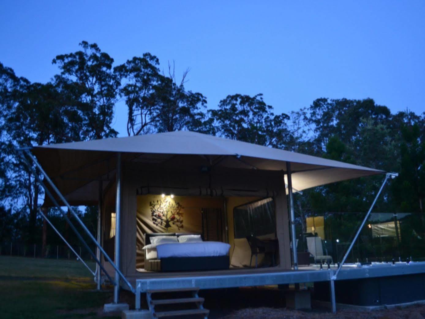 塔克豪华帐篷旅馆 Canungra 外观 照片
