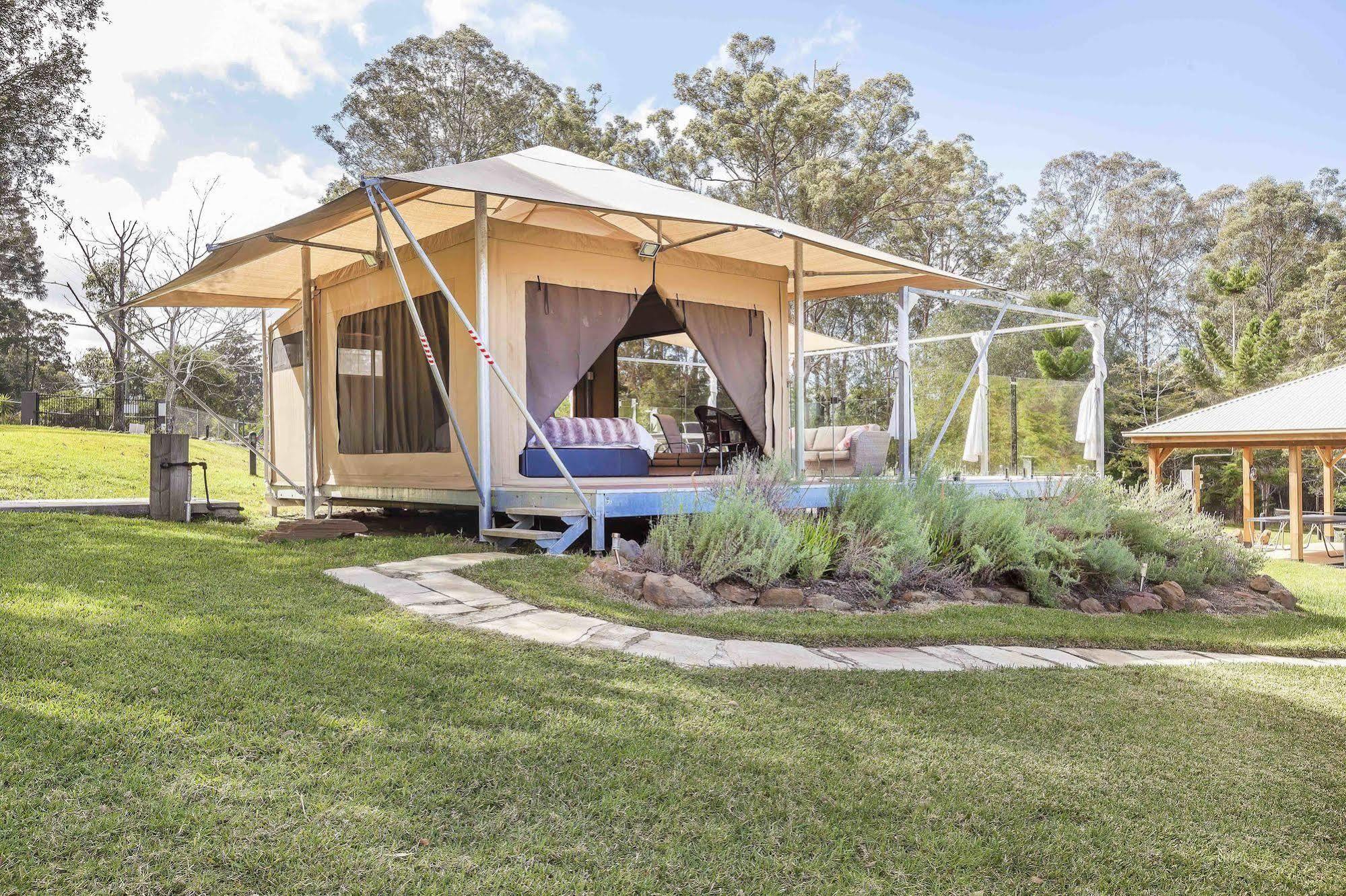 塔克豪华帐篷旅馆 Canungra 外观 照片
